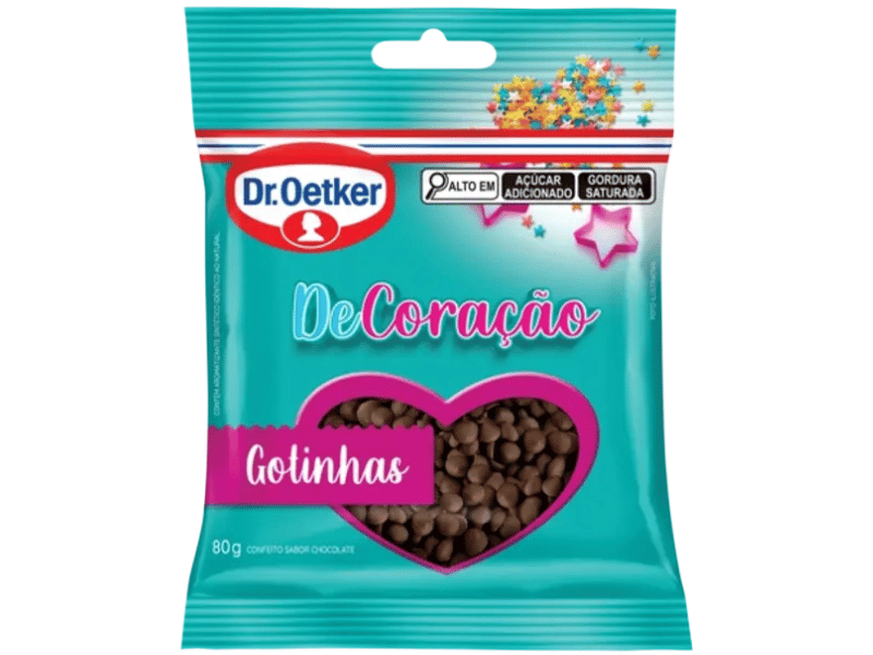 Gotinhas de Chocolate 80g - Dr. Oetker
