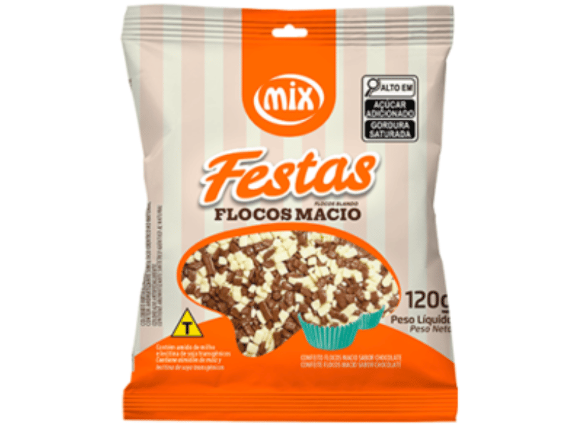 Granulado Flocos Macio Mesclado 120g – Mix