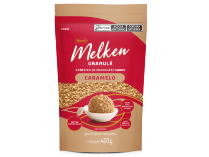 Granulado Harald Melken Granulé Chocolate Caramelo 400g