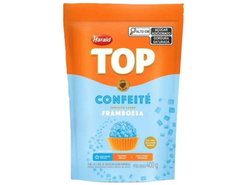 Granulado Harald Top Confeité Framboesa 400g
