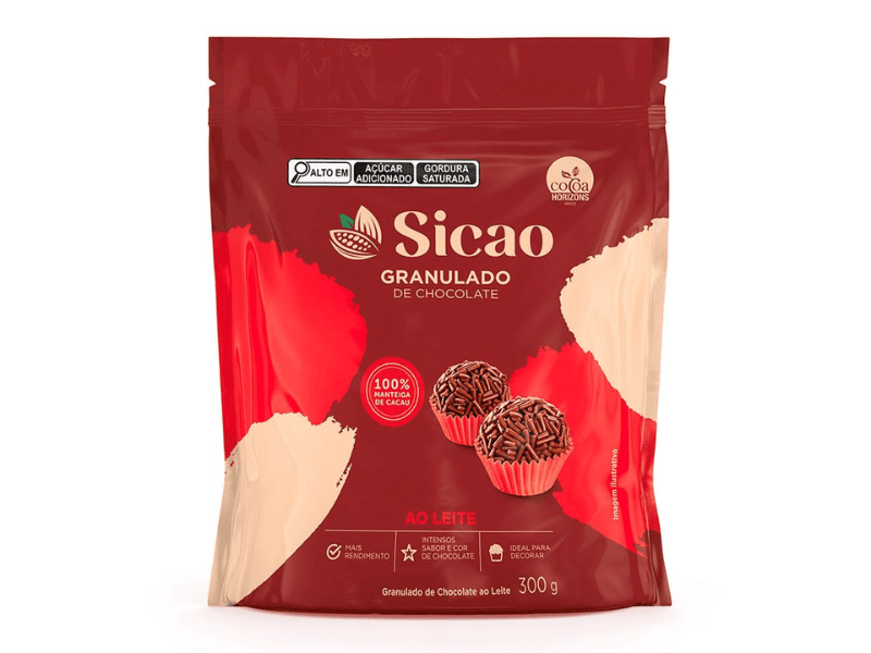 Granulado Sicao Macio Chocolate Ao Leite 300g