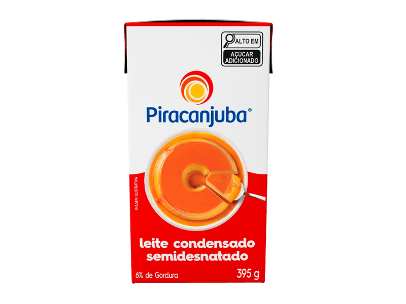Leite Condensado Semidesnatado 395g - Piracanjuba