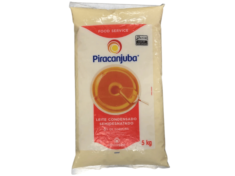 Leite Condensado Semidesnatado 5kg - Piracanjuba