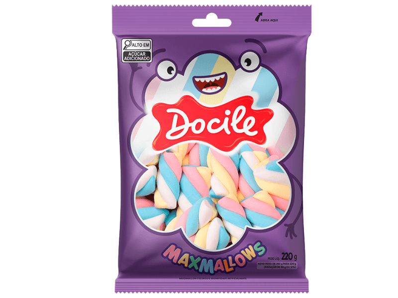 Marshmallow Twist Color 1 Baunilha 220G - Docile