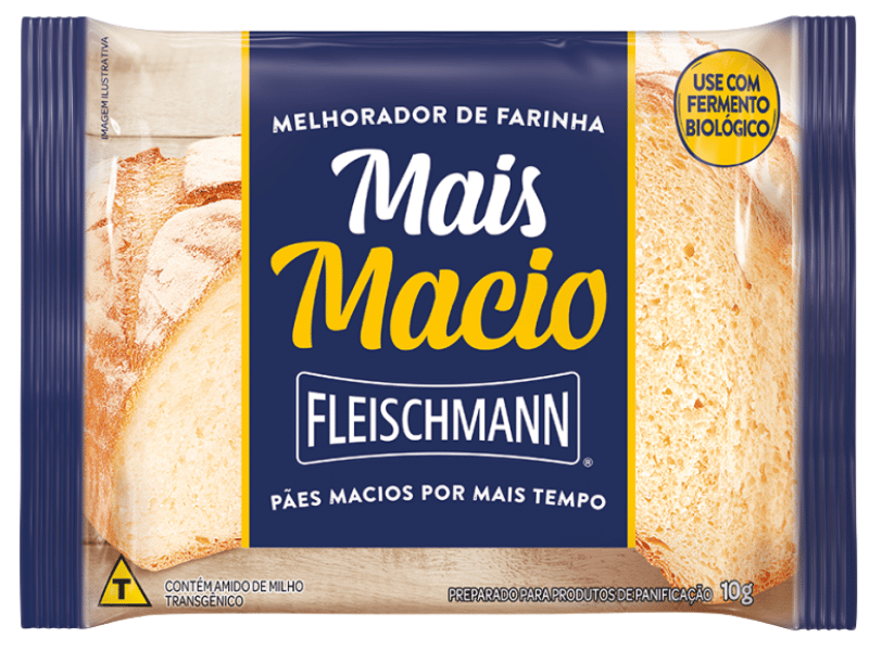 Melhorador de Farinha Mais Macio 10g - Fleischman