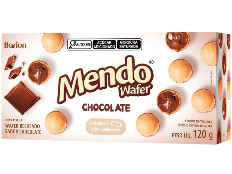 Mendo Wafer Chocolate 120g - Barion