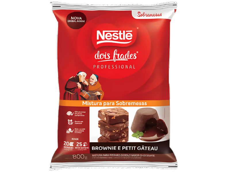 Mistura para Brownie Petit Gâteau 800g - Nestlé 