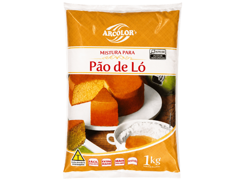 Mistura Para Pão de Ló 1Kg - Arcolor