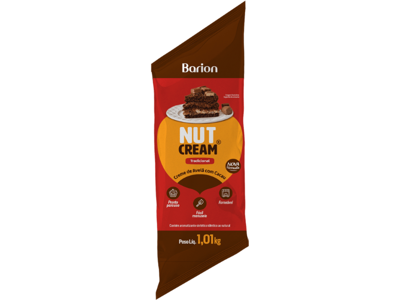 Nutcream Creme de Avelã Manga 1,010kg – Barion