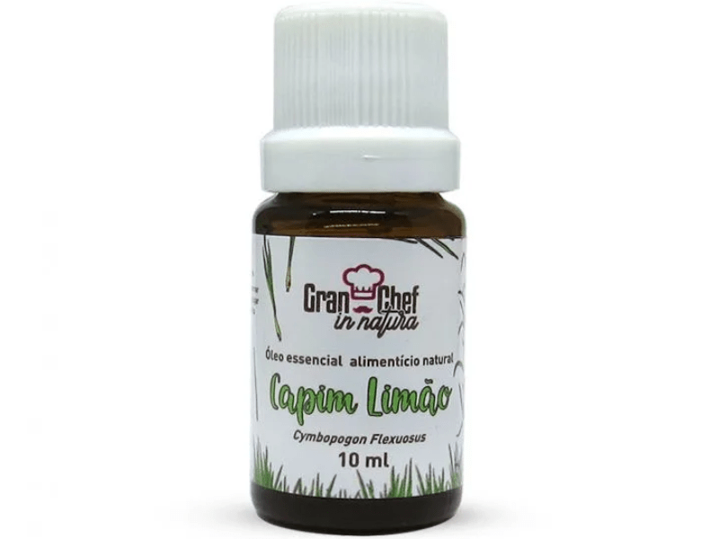 Óleo Essencial Natural Capim Limão 10ml - Gran Chef