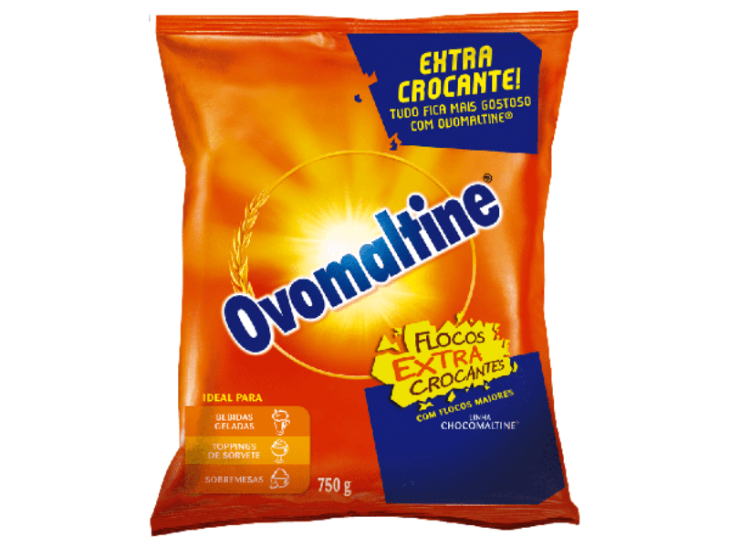 Ovomaltine Flocos Extra Crocantes 750g - Fleischmann 