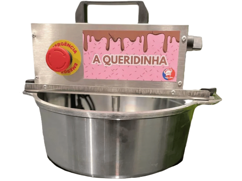 Panela de Mexer Doces Elétrica Alumínio 28x10,5 cm - Caparroz