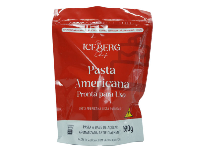 Pasta Americana Branca 800g - Iceberg