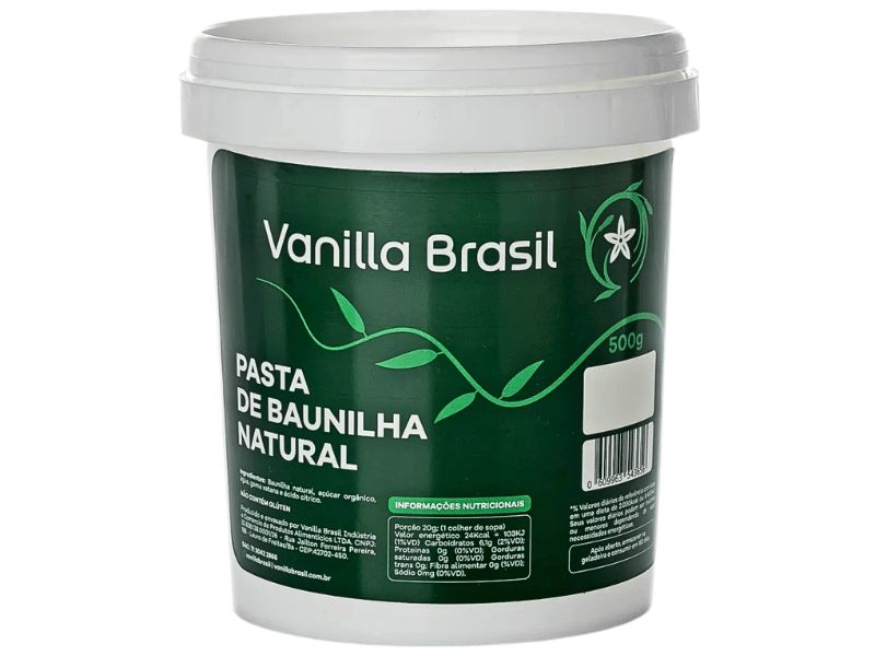 Pasta de Baunilha Natural 500g - Vanilla Brasil