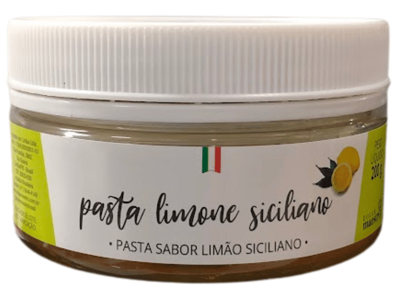 Pasta Limone Siciliano 200g - Dolce Maestro Unika