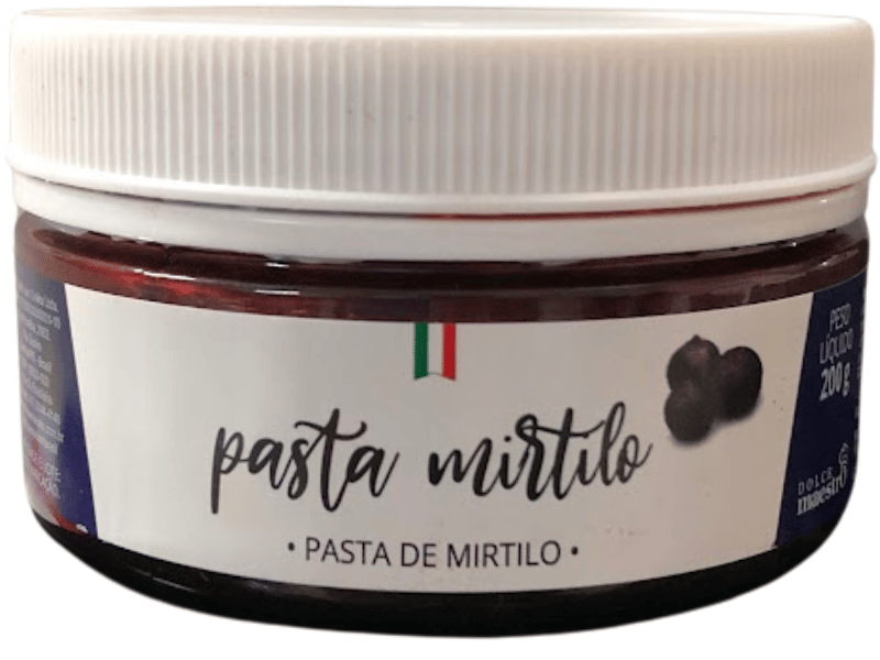 Pasta Mirtilo 200g - Dolce Maestro Unika