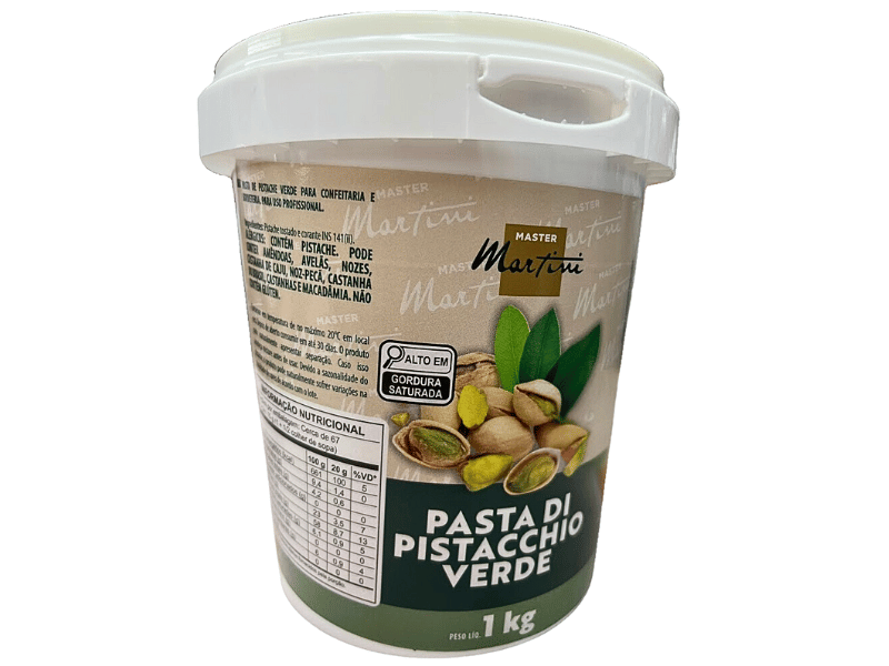 Pasta Pura di Pistache Verde 1kg - Master Martin