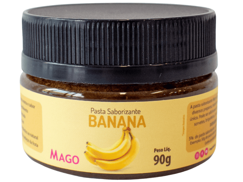 Pasta Saborizante Banana 90g - Mago