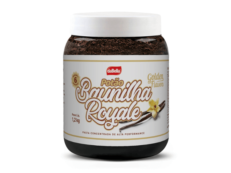 Pasta Saborizante Baunilha Royale 1,2kg - daBella