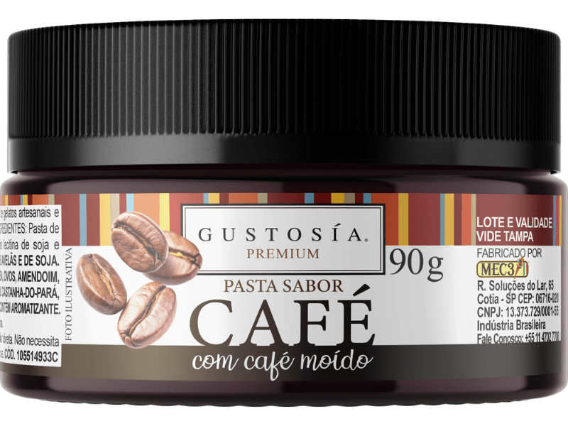 Pasta Saborizante Café 90g - Gustosía Premium