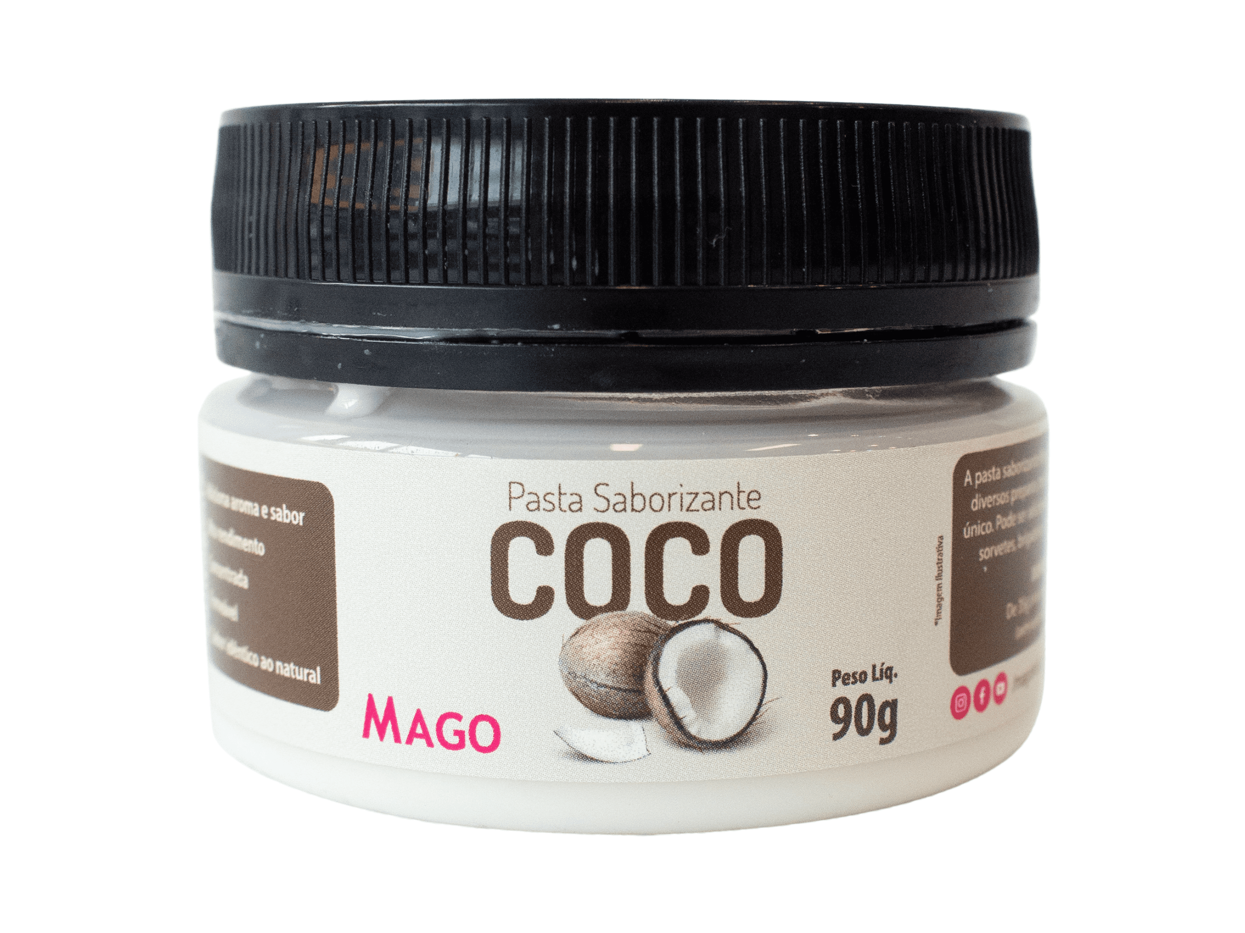 Pasta Saborizante Coco 90g - Mago