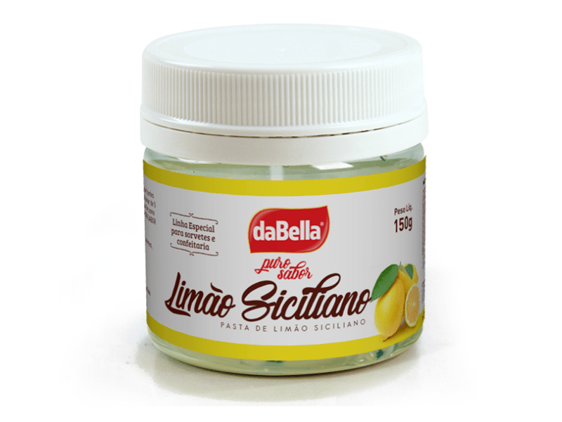 Pasta Saborizante Limão Siciliano 150g - daBella