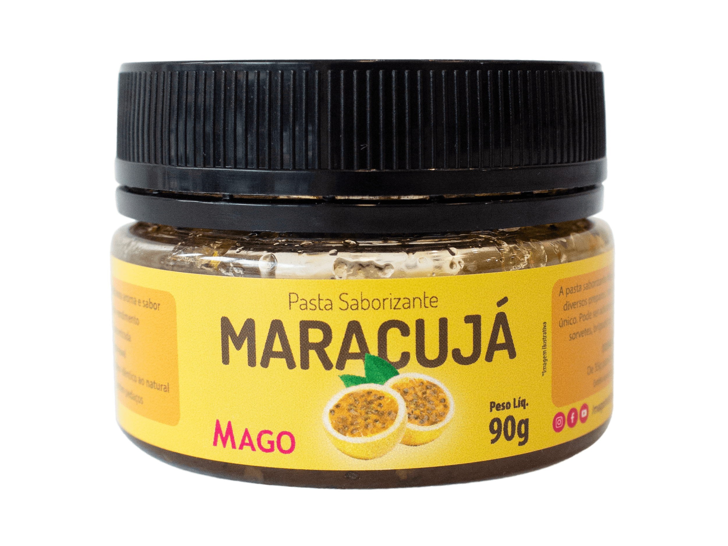 Pasta Saborizante Maracujá 90g - Mago