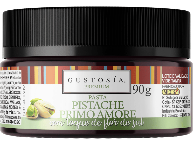 Pasta Saborizante Pistache Primo Amore 90g - Gustosía Premium