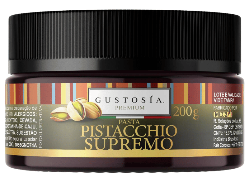 Pasta Saborizante Pistache Supremo 200g - Gustosía Premium