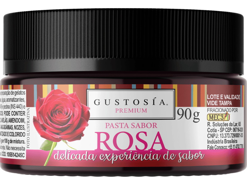 Pasta Saborizante Rosa 90g - Gustosía Premium