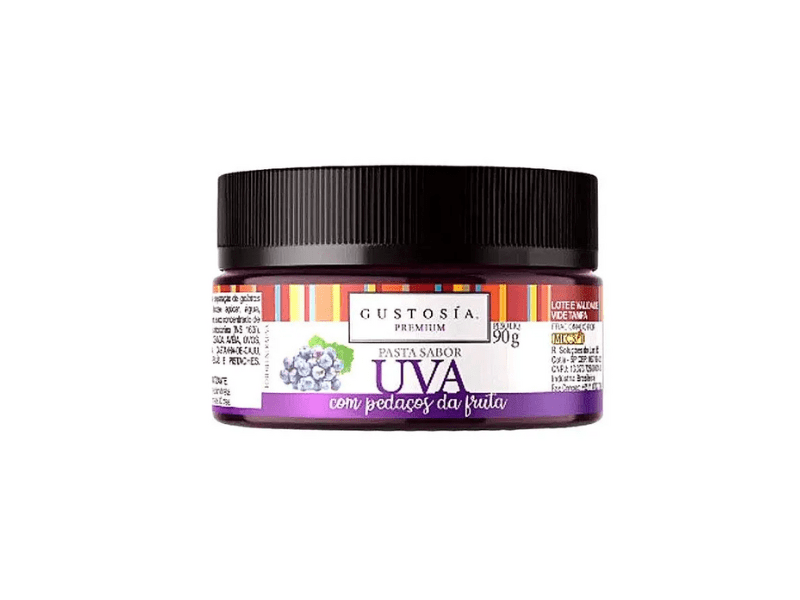 Pasta Saborizante Uva c/ Pedaços 90g - Gustosia Premium 