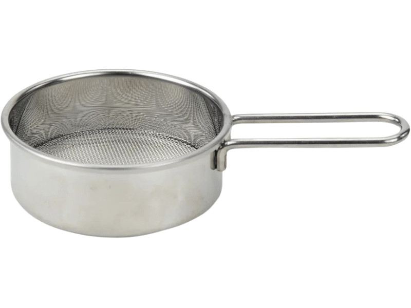 Peneira de Precisão Lateral Alta Inox Prata 11 cm - Cromus