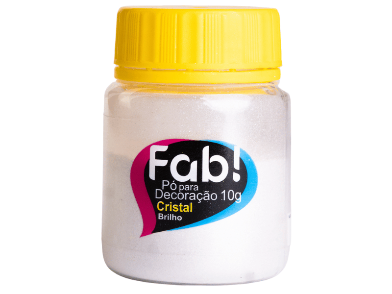 Pó para Decoração Cristal 10g - Fab!