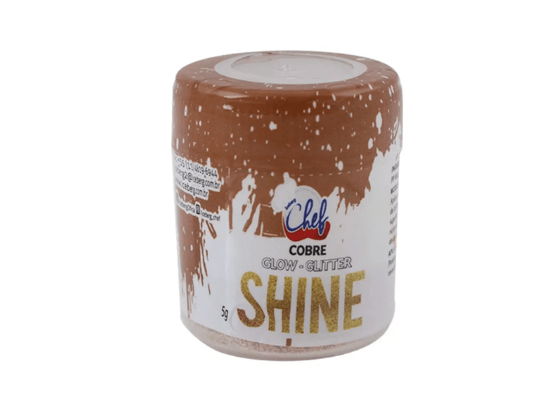 Pó para Decoração Glow Cobre 5g  - Iceberg