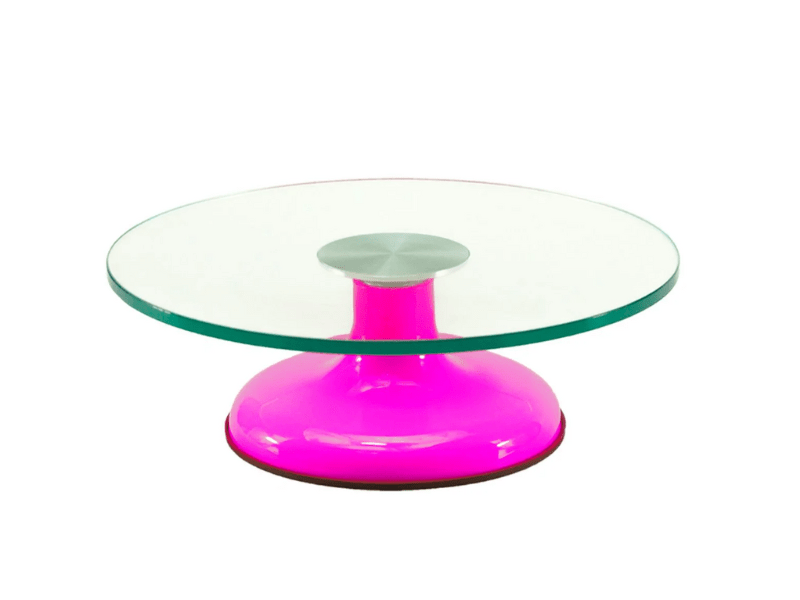 Prato Giratório Rosa Pink 30 cm  - Prime Chef