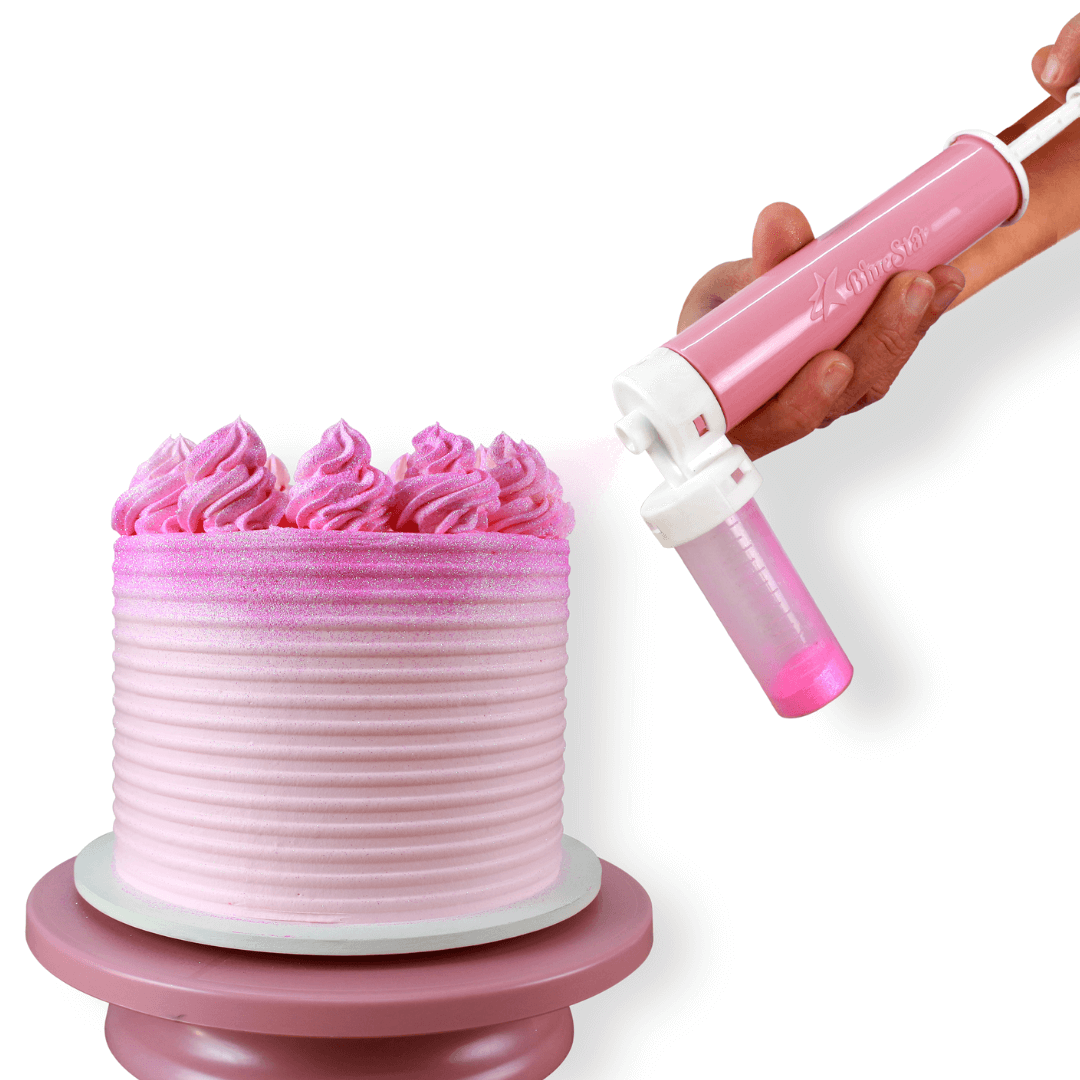 Glow cake com rosas e - Seja Você Também Nosso Cliente