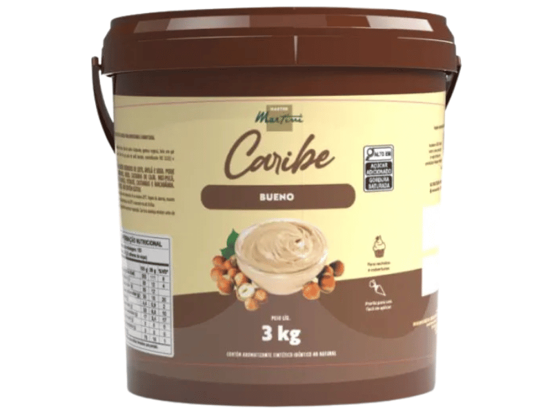 Recheio Creme Bueno Caribe 3kg -  Master Martini