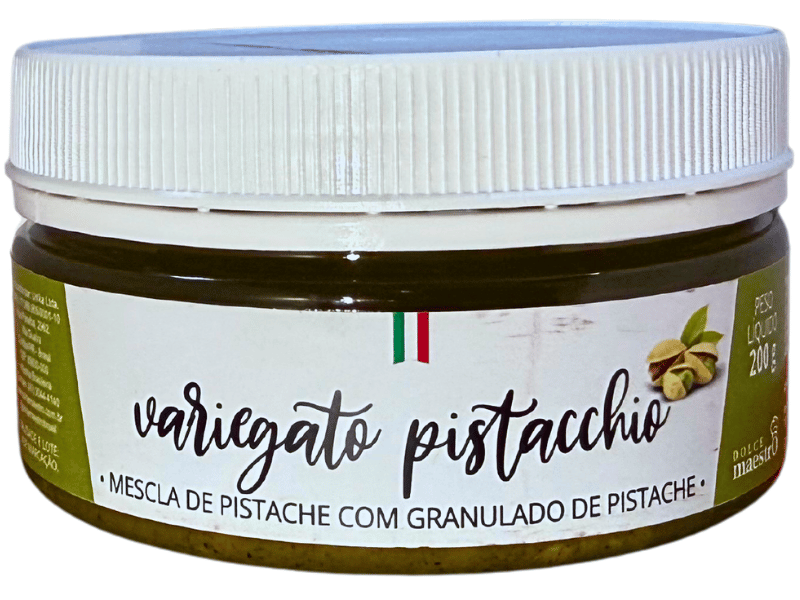 Recheio de Pistache Granulado 200g - Dolce Maetro Unika