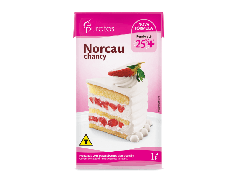 Chantilly Norcau Chanty 1L - Puratos