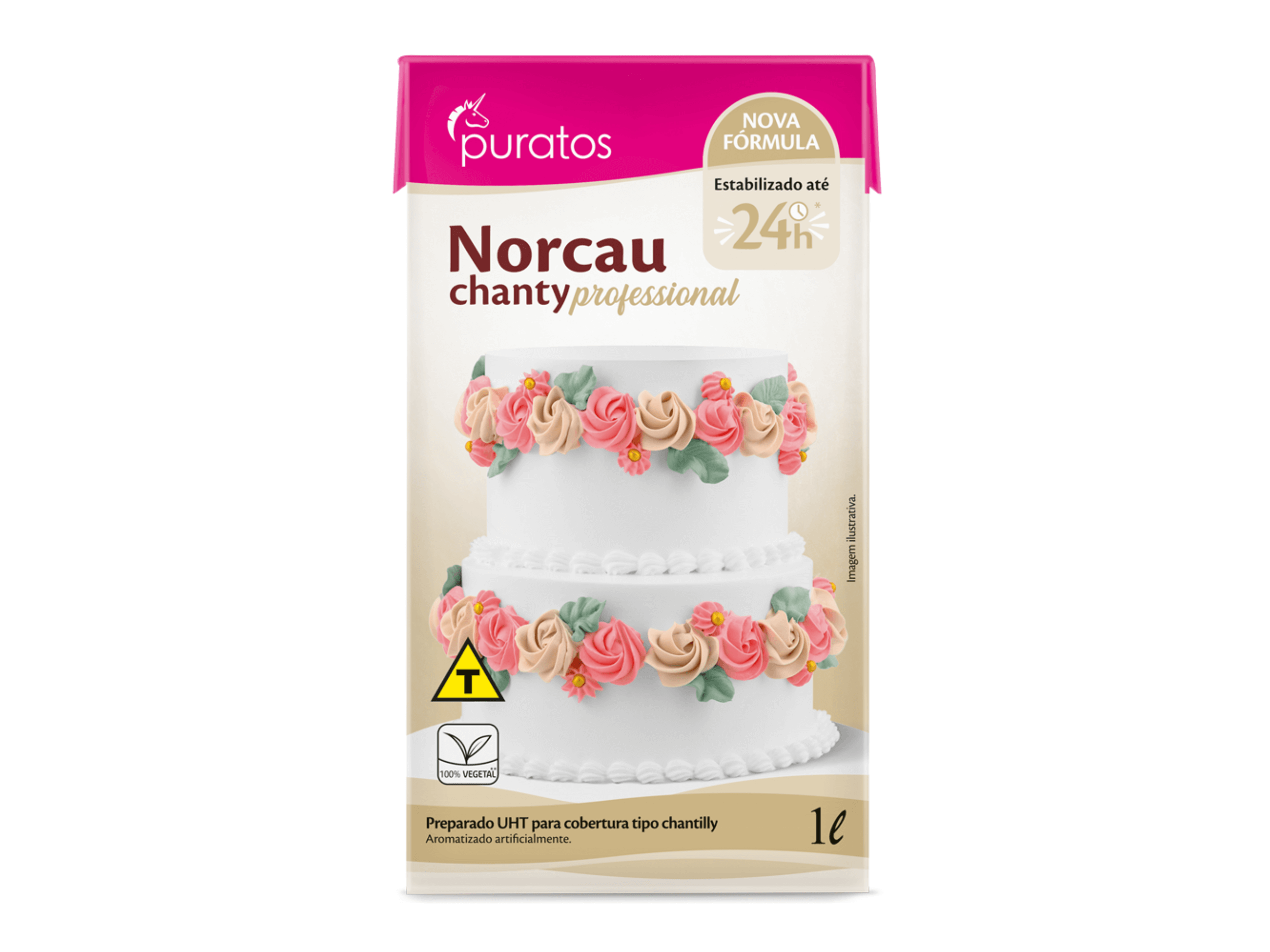 Chantilly Norcau Chanty Professional 1L - Puratos