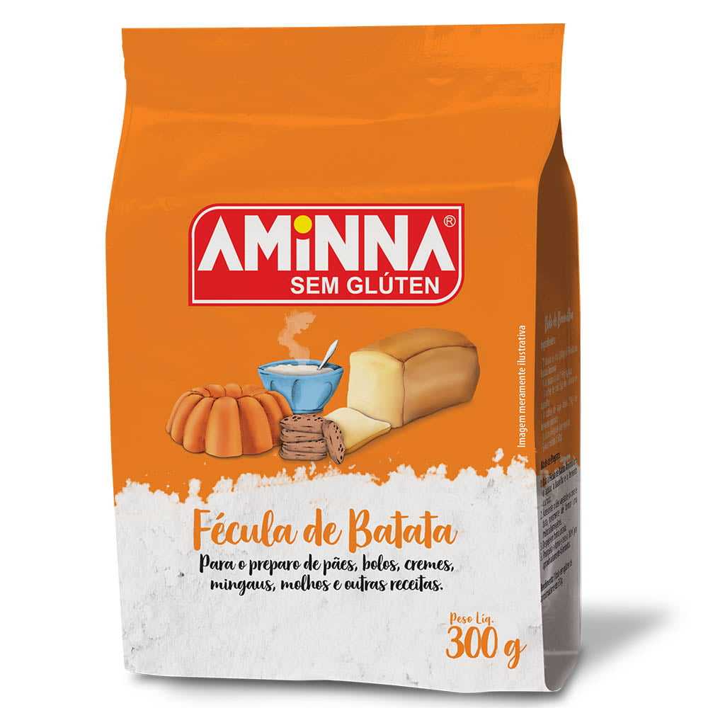 Fécula de Batata 300g - Aminna