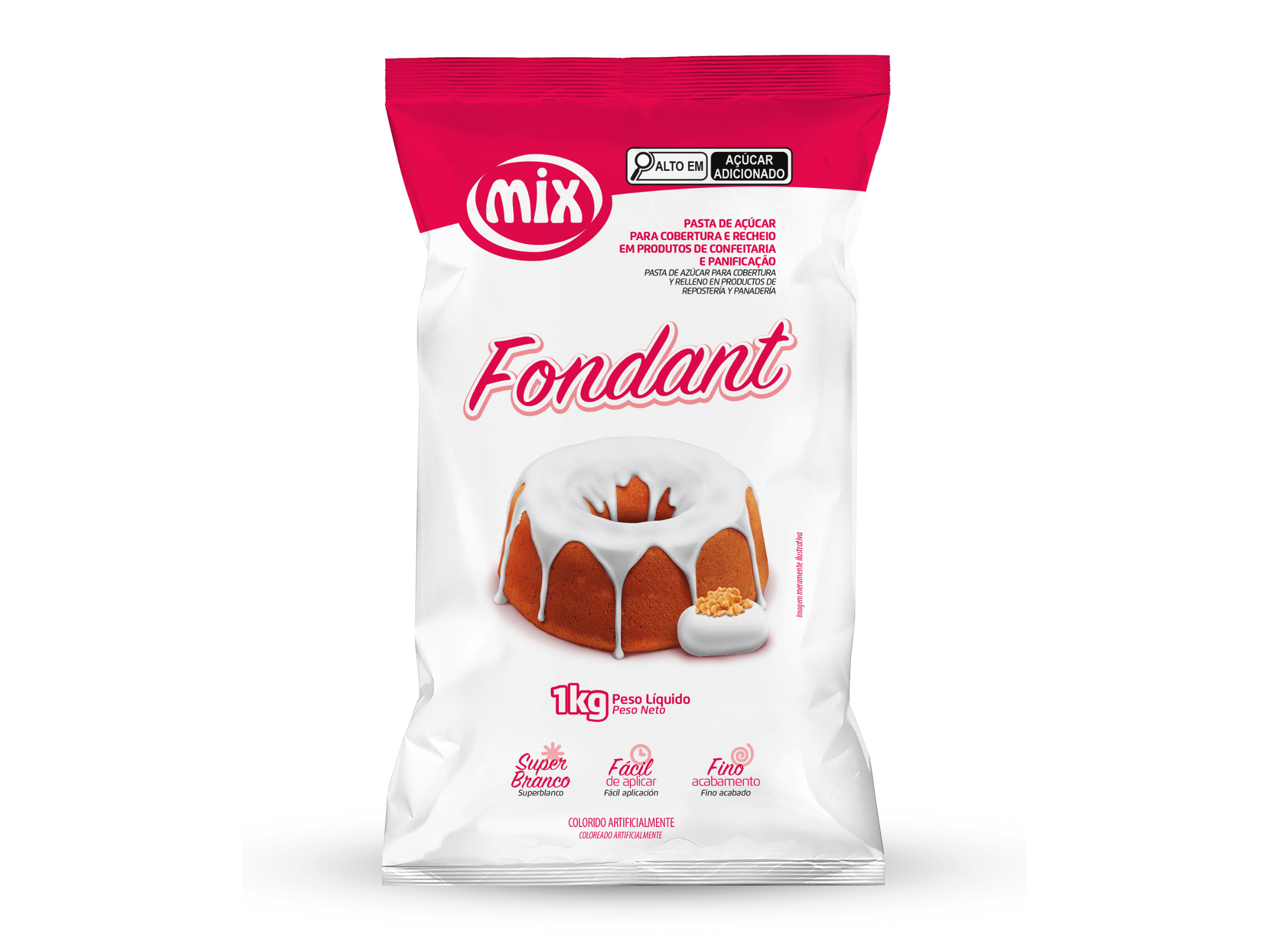 Fondant 1kg - Mix 