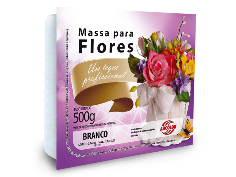 Massa para Flores 500g - Arcólor