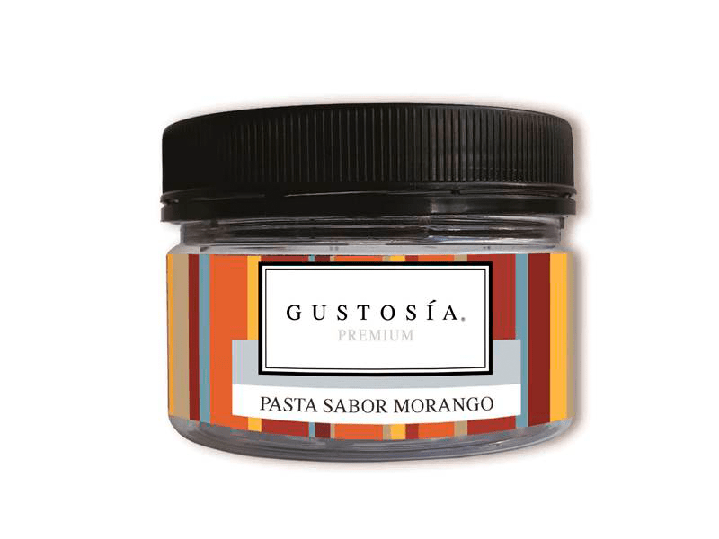 Pasta Saborizante Morango 250g - Gustosía Premium