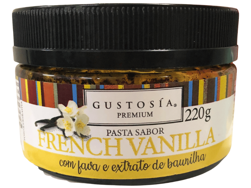 Pasta Saborizante French Vanilla 220g - Gustosía Premium