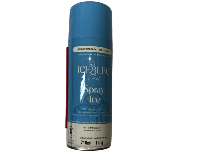 Spray Ice Congelante para Chocolate 210ml -  Iceberg