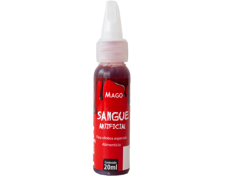 Sangue Artificial Alimentício Vermelho 20ml - Mago