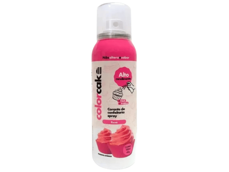 Spray Colorcake Rosa 42g - In Loco Foods