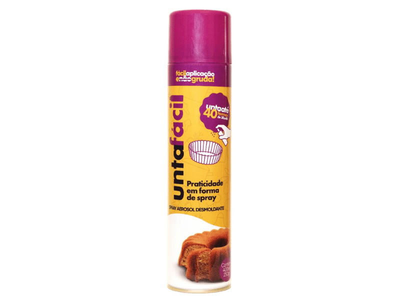 Spray Desmoldante UntaFácil 400ml - Inloco Foods
