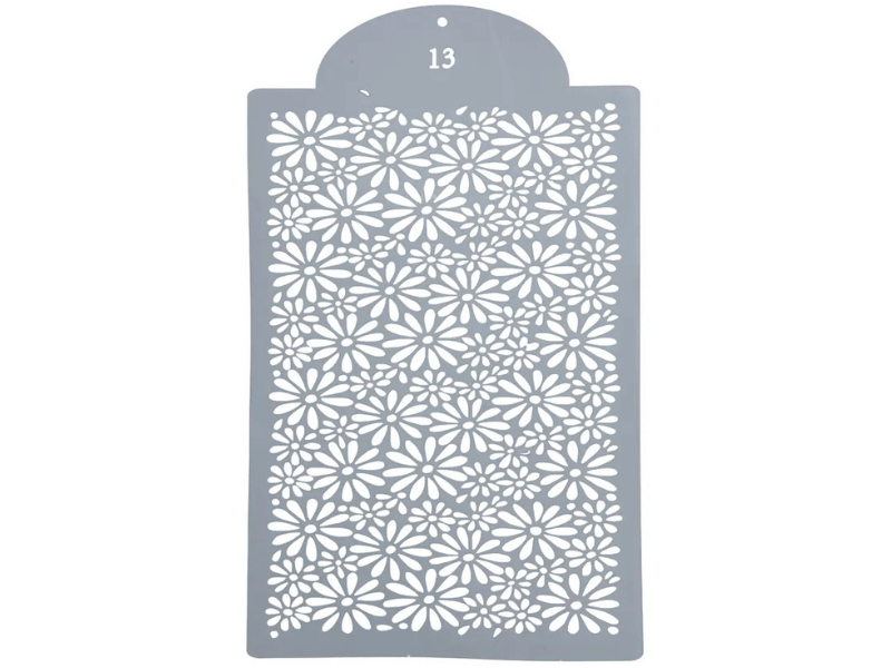 Stencil Bolo Floral ST 13 - Allonsy